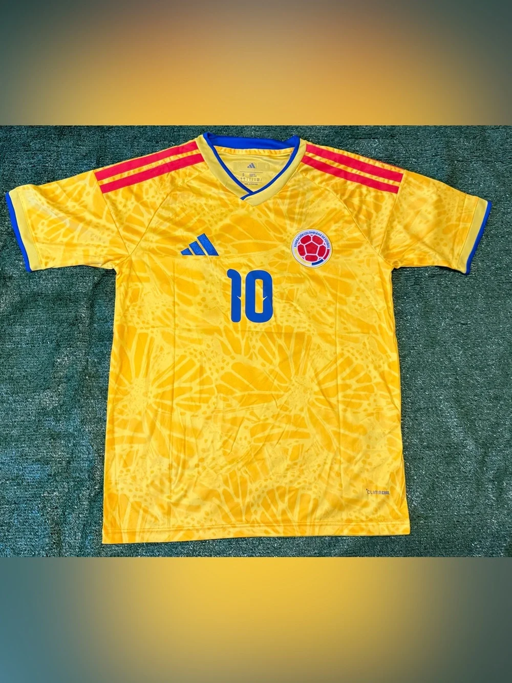 James Rodriguez #10 Colombia Home Jersey 26/27